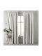 Saray Home Κουρτίνα με Τρέσα Μπεζ 280x220εκ.
