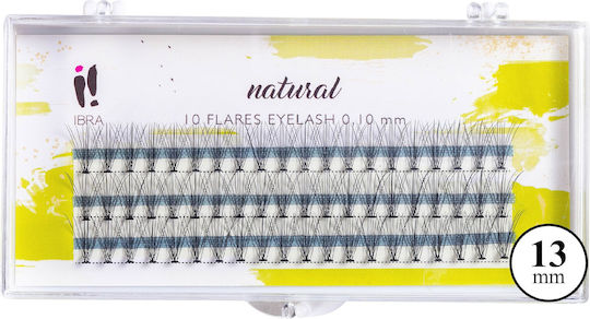 Ibra Natural Knot-free False Eyelashes 0.10-c-13mm