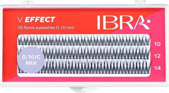 Ibra V Effect Eyelash Tufts Mix 120 Pieces