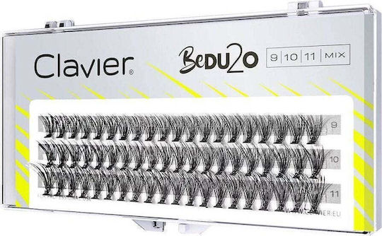 Clavier Bedu2o Double Volume Eyelash Tufts Mix 9-10-11mm