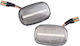 Set of 2 Sequential Dynamic Indication Led Transparent Glass Lexus Gs Rx