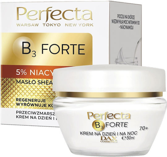 Perfecta B3 Forte 70+ Αντιγηραντική Κρέμα Προσώπου κατά της Ερυθρότητας με Νιασιναμίδη 50ml
