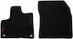 Autopataki Front Mats 2pcs for Toyota Proace Honda City Black
