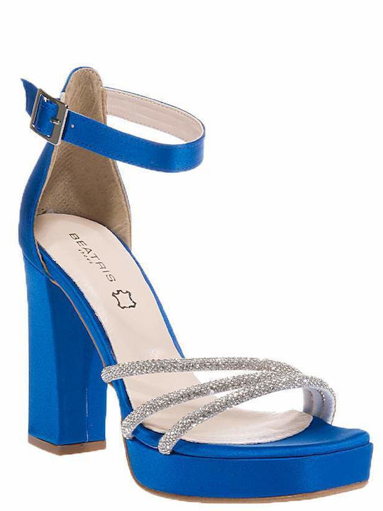 Beatris B4020 Blue Paddies Strass