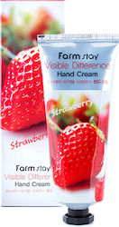 Farmstay Visible Difference Hand Cream Strawberry Hand Cream 100ml