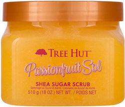 Tree Hut Shea Sugar Shower Scrub Σώματος Passionfruit Sol 510gr