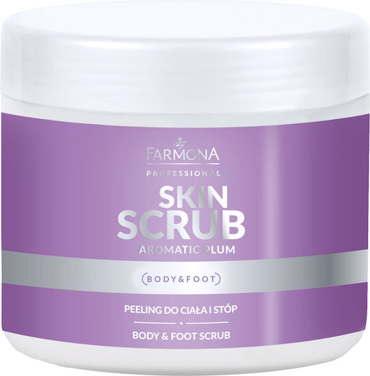 Farmona Professional Skin Scrub Aromatic Plum Body Foot Peeling 500g