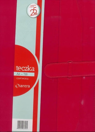 Antra Ντοσιέ για Χαρτί A4 Κόκκινο