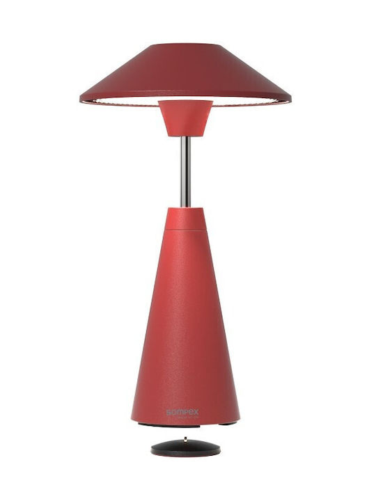 Sompex Outdoor Floor Lamp with Rot Light Rot