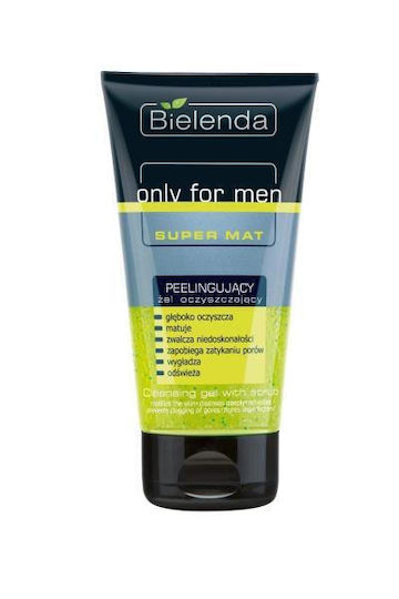 Bielenda Only Men Super Mat Peeling Cleansing Gel 150ml