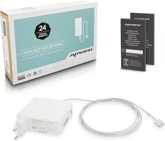 Movano Încărcător Laptop 85W 20V 4.25A pentru Apple