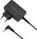 Qoltec Laptop Charger 45W 20V 2.25A for Lenovo with Detachable Power Cable