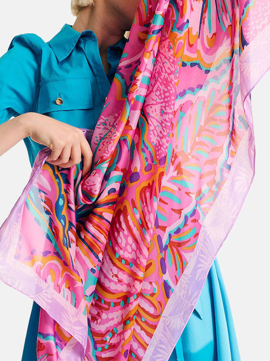 Forel Women's Scarf Fuchsia