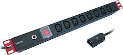 Techly 109559 Πολύπριζο Rack