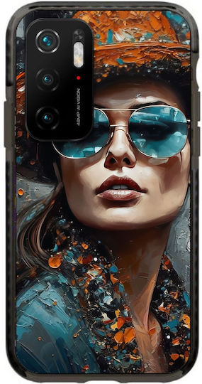 Carcasă pentru telefon mobil Explorer Girl, design multicolor 91794 pentru Xiaomi Poco M3 Pro