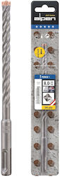 Alpen Drills Four-Cut Diamond Drill with SDS Plus Shank for Masonry 8x450mm