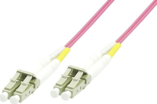 Microconnect Faseroptisches Kabel LC/UPC-LC/UPC 50m Lila
