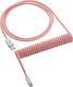 Cablemod Spirale USB 2.0 Kabel USB-C männlich - USB-A Weiß 1.5m (CM-CKCA-CW-OW150OW-R)