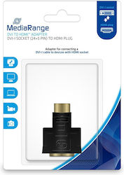 MediaRange MRCS171 DVI-I / HDMI männlich zu DVI-I / HDMI weiblich