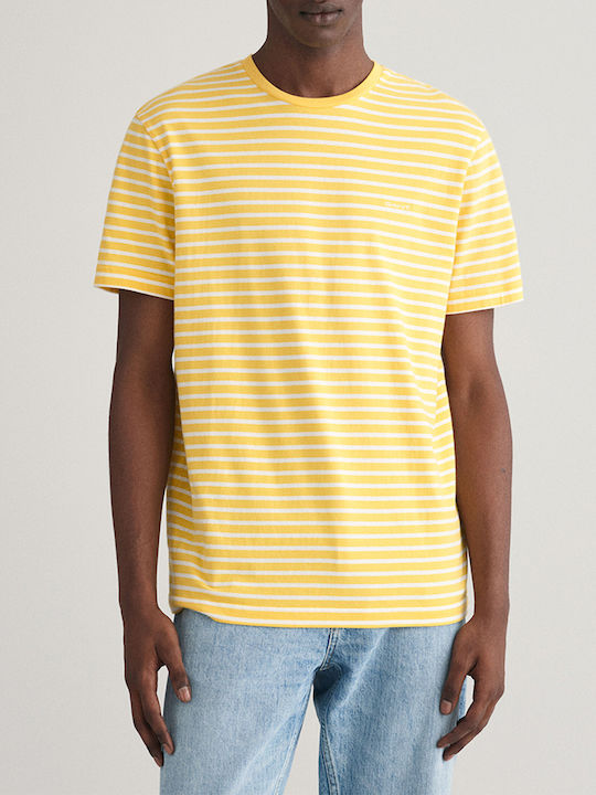 Gant Men's Short Sleeve T-shirt YELLOW 2013037-706