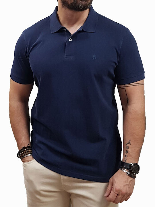 Marcus T-shirt Naval Blue