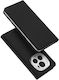 Dux Ducis Book Synthetic Leather / Silicone / Plastic Black (Honor Magic6 Pro 5G)