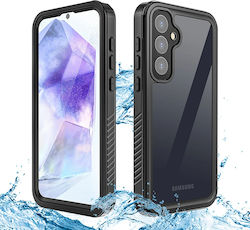 Shellbox 360 Full Cover Μαύρη (Galaxy A55)