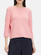 Betty Barclay Damen Pullover Baumwolle mit 3/4-Ärmeln Pink