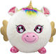 Liniex Plush Unicorn Biggies 22 cm (Various Designs) 1pc