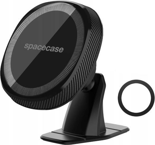 Spacecase Βάση Κινητού Αυτοκινήτου με Μαγνήτη MagSafe Μαύρη