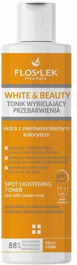 Floslek White & Beauty Discoloration Whitening Tonic 225ml