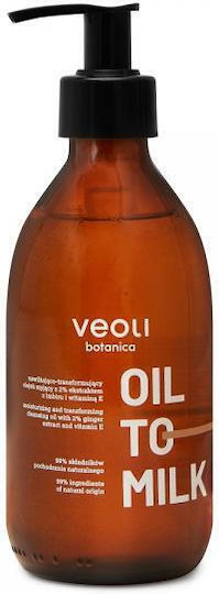 Veoli Botanica Oil To Milk Moisturizing Transforming Cleansing Oil 290ml