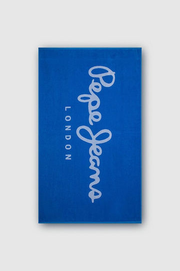 Pepe Jeans Πετσέτα Θαλάσσης Μπλε