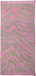 Greenwich Polo Club Pink Cotton Beach Towel 180x90cm