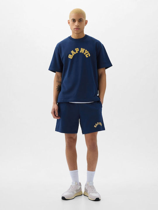 GAP Logo Men's Athletic Shorts Pangea Blue
