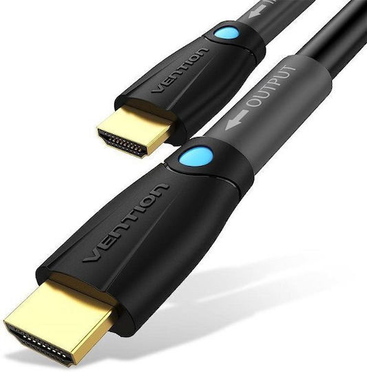 Vention HDMI 2.0 Καλώδιο HDMI male - HDMI male 15m Μαύρο