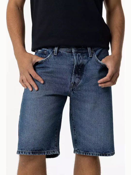 Ανδρική Βερμούδα Τζιν Denim Blue