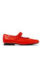 Leather Ballerinas Casi Myra Red