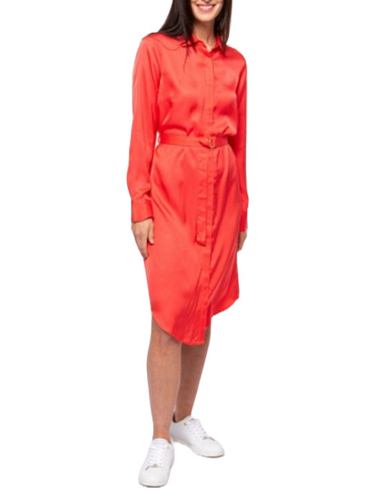 Heavy Tools Kleid Orange