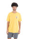 Hurley Men's Short Sleeve T-shirt Yellow