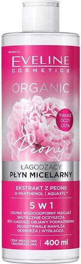 Eveline Cosmetics Bio-Pfingstrosen-Mizellenfluid 5in1 Haut Peonia-Extrakt 400ml