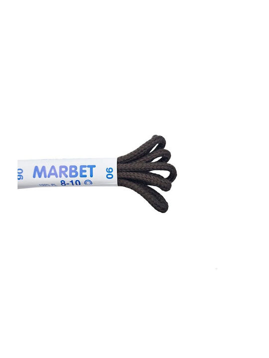 Marbet Κορδόνια Παπουτσιών Καφέ 2τμχ 90cm