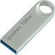 GoodRAM Uno3 128GB USB 3.2 Stick Silber