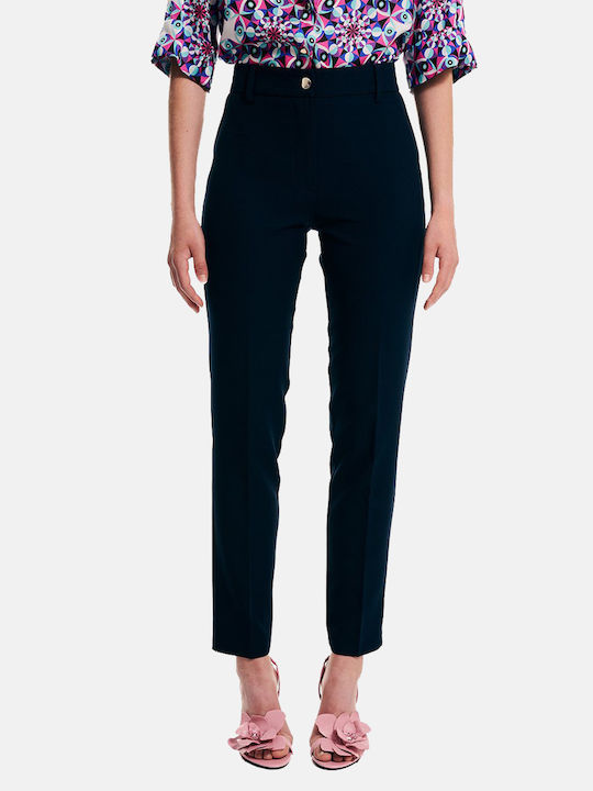 Forel Cigarette Trousers 078.20.01.063 - Dark Blue