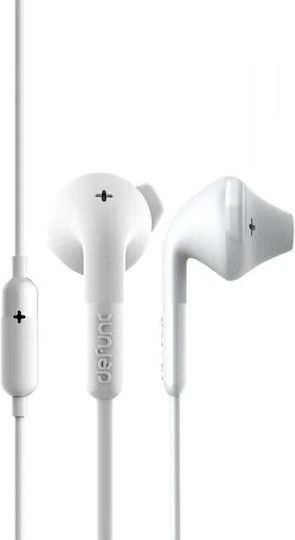 Defunc Plus Hybrid In-ear Handsfree Ακουστικά με Βύσμα 3.5mm Λευκό