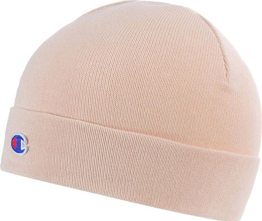 Beanie Unisex Σκούφος Πλεκτός σε Μπεζ χρώμα