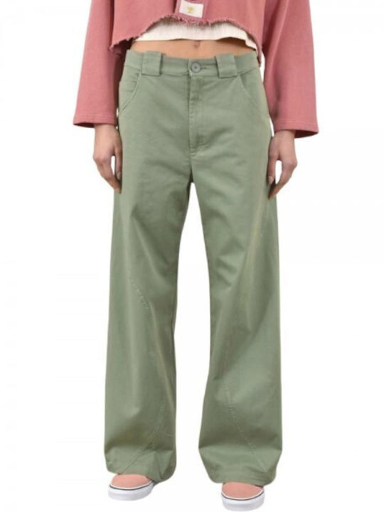 Heel Shop Women's Trousers from Gabardine Oregano