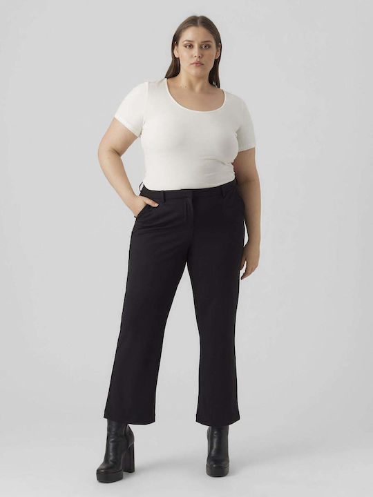 Vero Moda Femei Tesatura Pantaloni Black