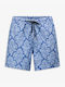Gant Paisley Men's Swimwear Shorts Blue with Patterns