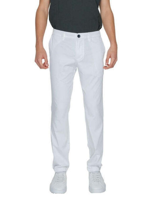 Armani Exchange Men's Trousers Elastic White